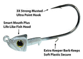 Smart Mouth Plus Fish Head Jig