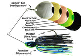 LIGHT WIRE .032 SPINNERBAIT-NIGHT THUMPER - SINGLE COLORADO