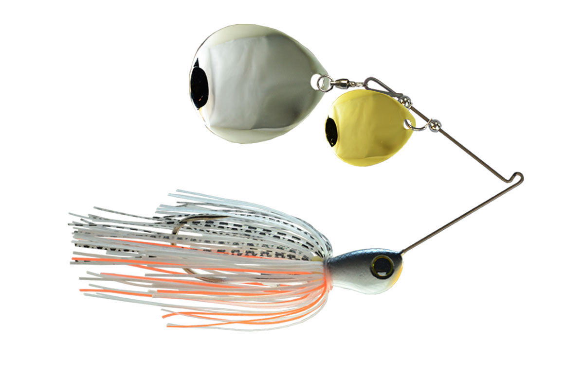 White Shad Gold/Nickel (GN84) / 3/8oz