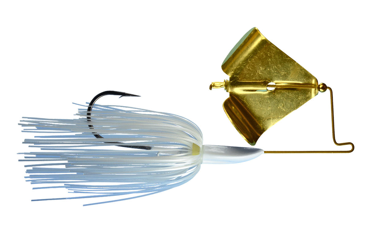 White Pearl - Gold Blade (00G) / 1/4 oz