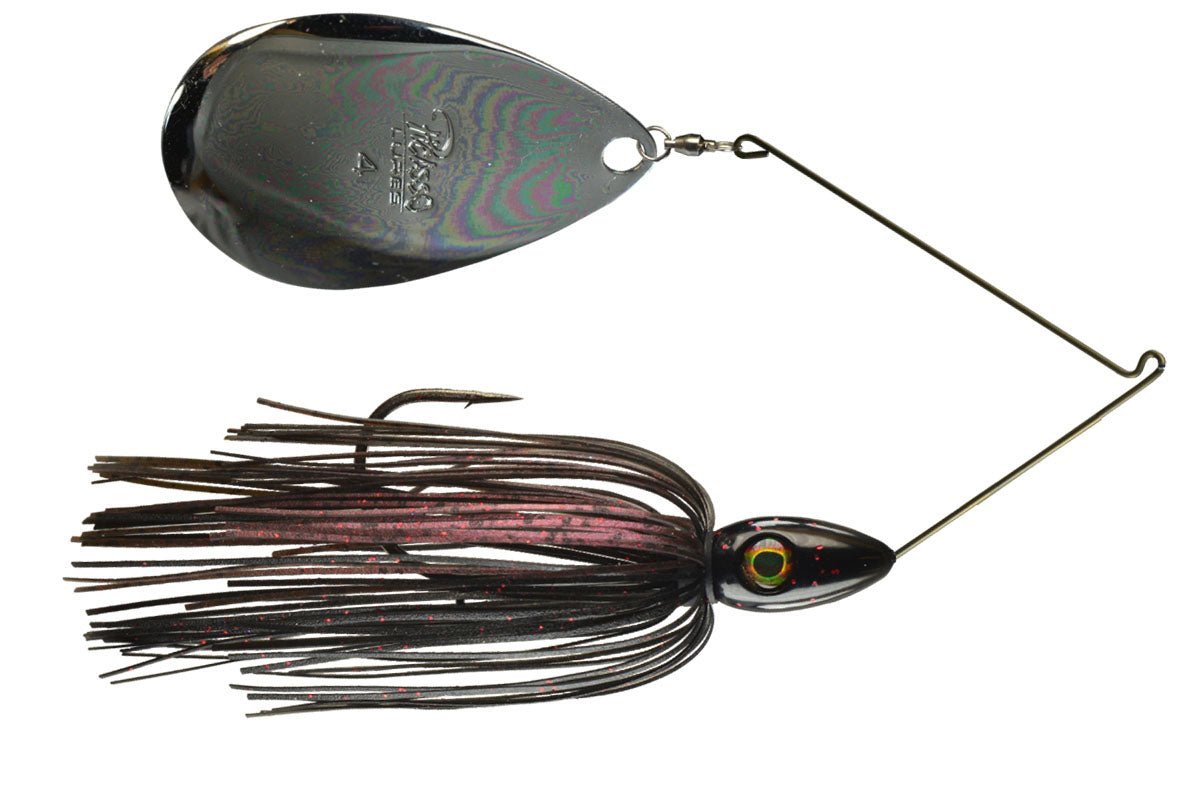 47BN-Black/Red Camo Black Nickel / 3/8oz