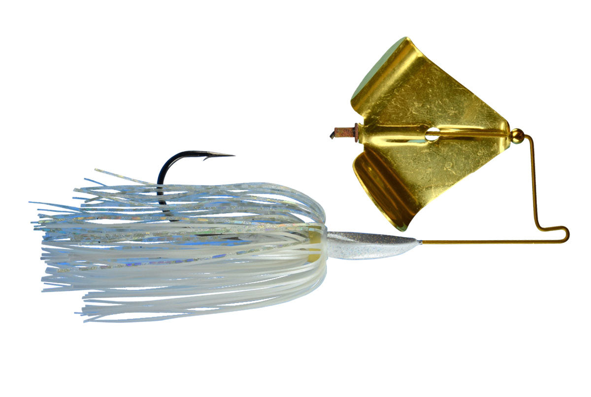 White Pearl Hologram - Gold blade (01G) / 1/4 oz